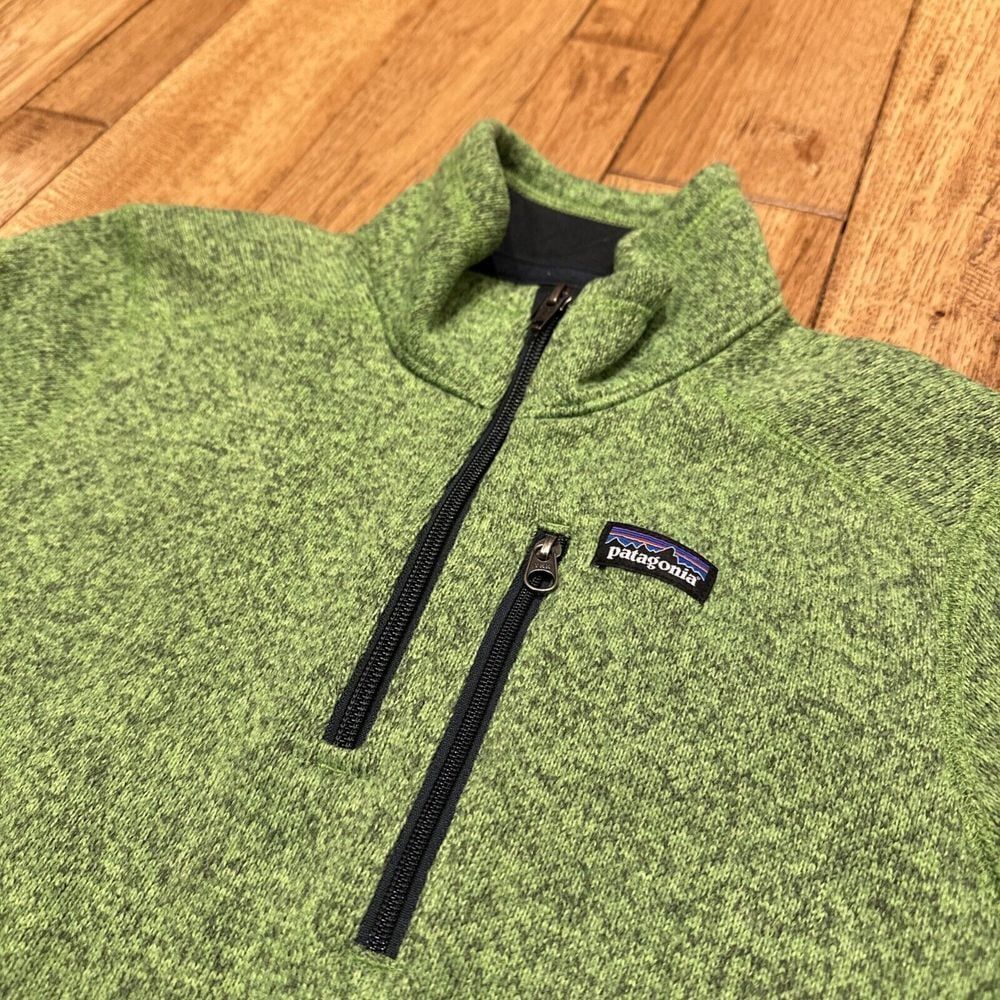 Patagonia Better Sweater‎ Pullover Quarter Zip Fleece Jacket Youth Size Large 14